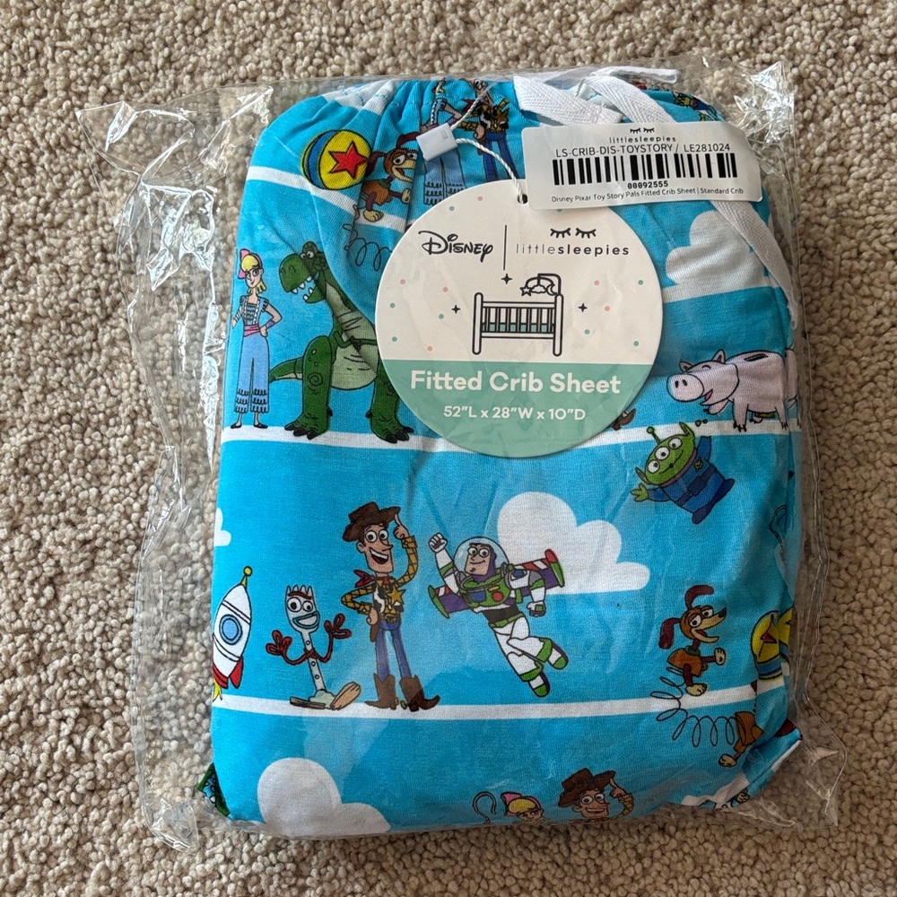 Little Sleepies crib sheet